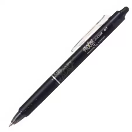 (BLRT-FR7-B) PILOT BOLÍGRAFO TINTA BORRABLE FRIXION CLICKER 0.7 NEGRO
