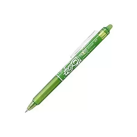 (BLRT-FR7-LG) PILOT BOLÍGRAFO TINTA BORRABLE FRIXION CLICKER 0.7 VERDE LIMA
