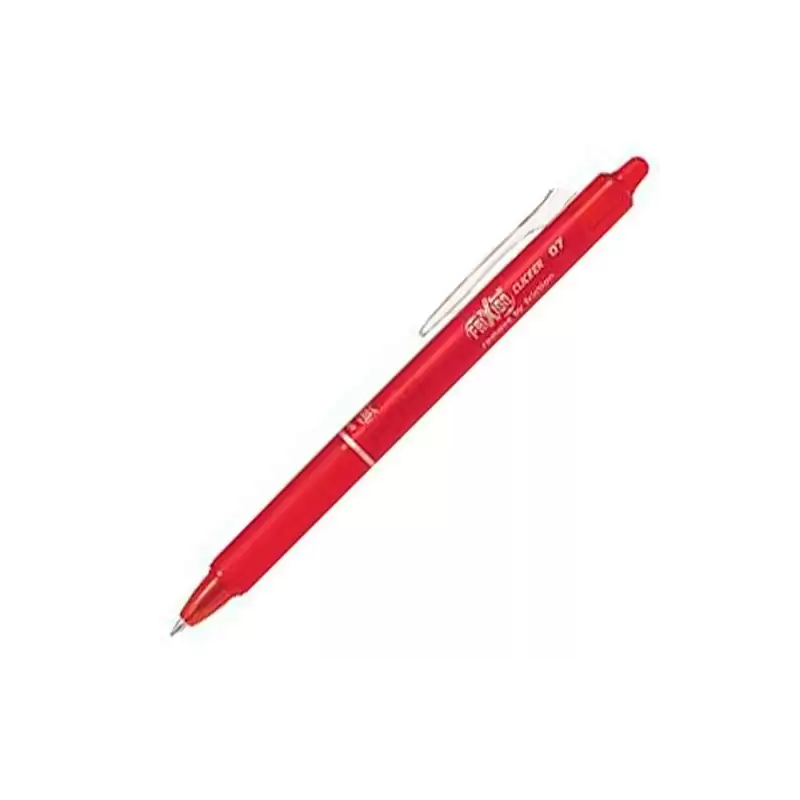 (BLRT-FR7-R) PILOT BOLÍGRAFO TINTA BORRABLE FRIXION CLICKER 0.7 ROJO