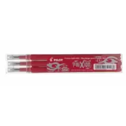 (BLS-FR7-R-S3) PILOT RECAMBIO BOLÍGRAFO FRIXION 0.7 ROJO PACK 3 UD
