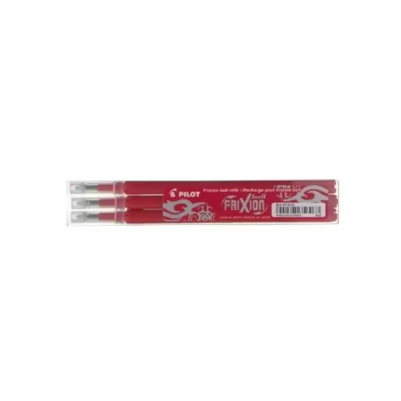 (BLS-FR7-R-S3) PILOT RECAMBIO BOLÍGRAFO FRIXION 0.7 ROJO PACK 3 UD