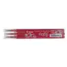 (BLS-FR7-R-S3) PILOT RECAMBIO BOLÍGRAFO FRIXION 0.7 ROJO PACK 3 UD