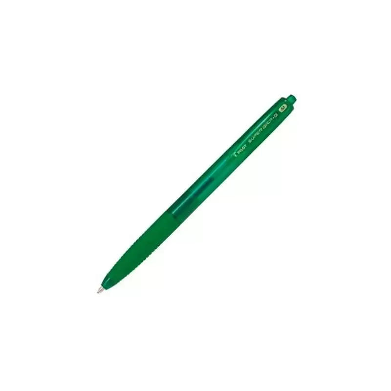 (BPGG-8R-M-G) PILOT BOLÍGRAFO SUPERGRIP G RETRÁCTIL 1.0MM VERDE