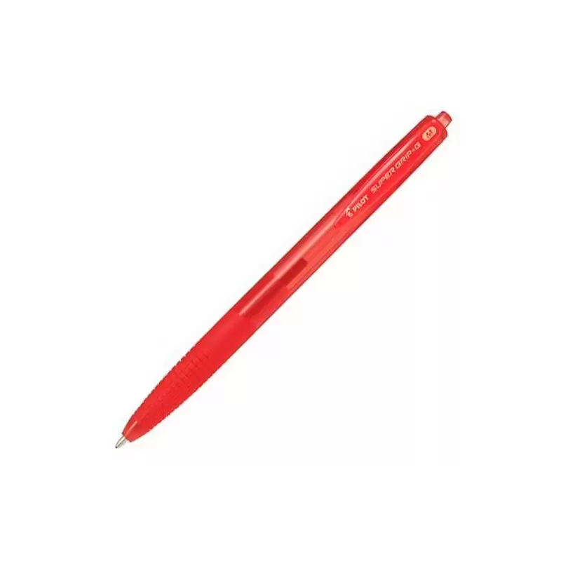 (BPGG-8R-M-R) PILOT BOLÍGRAFO SUPERGRIP G RETRÁCTIL 1.0MM ROJO