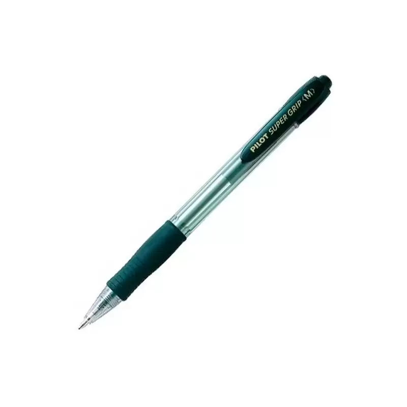 (BPGP-10R-M-B) PILOT BOLÍGRAFO SUPERGRIP M NEGRO CUERPO NEGRO