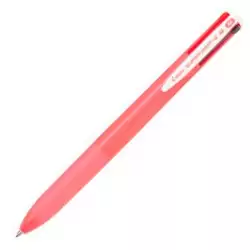 (BPKGG-35M-P) PILOT BOLÍGRAFO SUPERGRIP G 4 COLORES TINTA AZUL/ROJO/NEGRO/VERDE CUERPO ROSA CHICLE