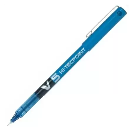 (BX-V5-L) PILOT ROLLER TINTA LÍQUIDA V-5 HI-TECPOINT AZUL