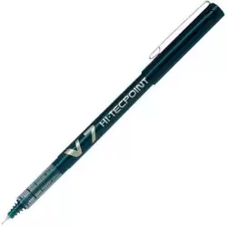 (BX-V7-B) PILOT ROLLER TINTA LÍQUIDA V-7 HI-TECPOINT NEGRO