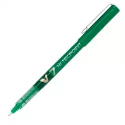 (BX-V7-G) PILOT ROLLER TINTA LÍQUIDA V-7 HI-TECPOINT VERDE