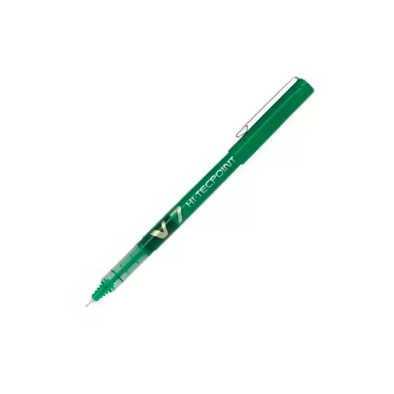 (BX-V7-G) PILOT ROLLER TINTA LÍQUIDA V-7 HI-TECPOINT VERDE