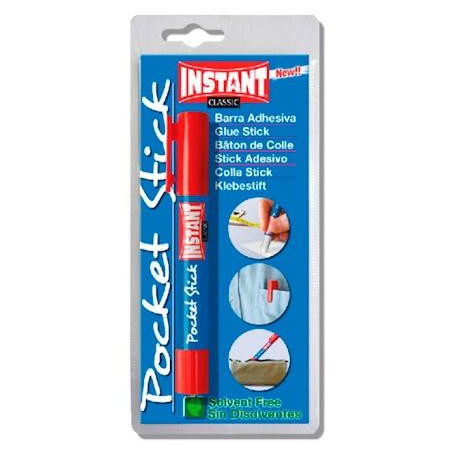 (10000) INSTANT PEGAMENTO EN BARRA 5GR POCKET STICK CLASSIC  BLISTER