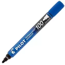 (SCA-100-L) PILOT ROTULADOR PERMANENTE SCA-100 AZUL