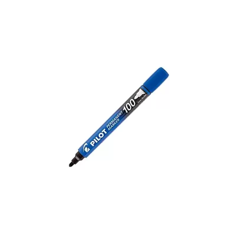 (SCA-100-L) PILOT ROTULADOR PERMANENTE SCA-100 AZUL