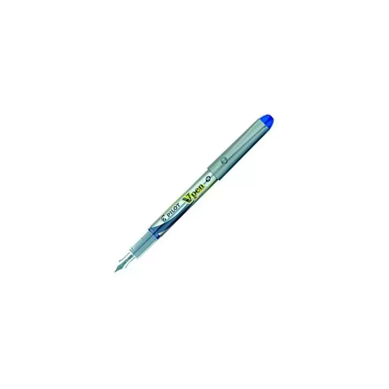 (SVP-4M-L) PILOT PLUMA DESECHABLE VPEN SILVER AZUL
