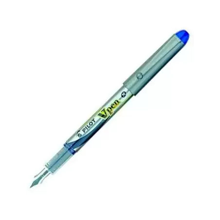 (SVP-4M-L) PILOT PLUMA DESECHABLE VPEN SILVER AZUL