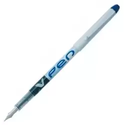 (SVPN-4W-L) PILOT PLUMA DESECHABLE VPEN CUERPO BLANCO AZUL