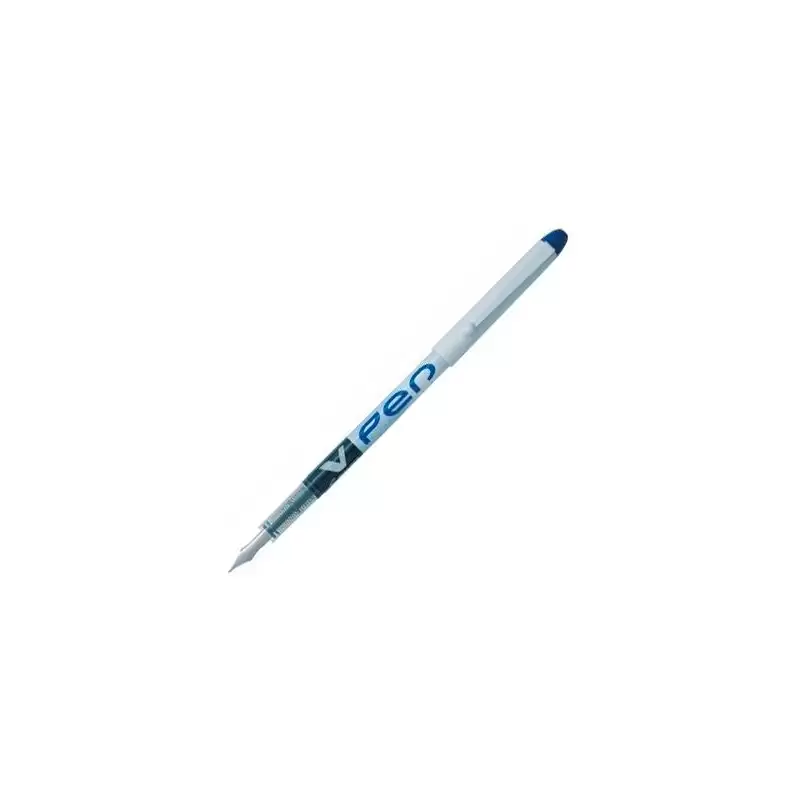 (SVPN-4W-L) PILOT PLUMA DESECHABLE VPEN CUERPO BLANCO AZUL