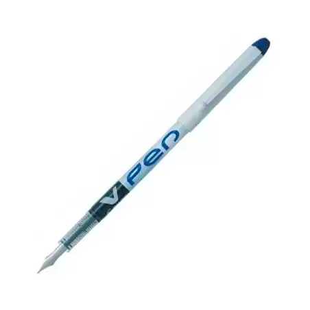 (SVPN-4W-L) PILOT PLUMA DESECHABLE VPEN CUERPO BLANCO AZUL