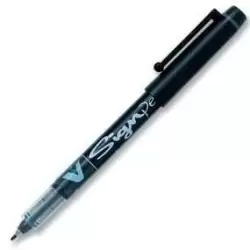 (SW-VSP-B) PILOT ROLLER TINTA LÍQUIDA VSIGN PEN PUNTA DE FIBRA 2.0MM NEGRO