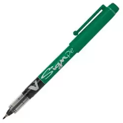 (SW-VSP-G) PILOT ROLLER TINTA LÍQUIDA VSIGN PEN PUNTA DE FIBRA 2.0MM VERDE