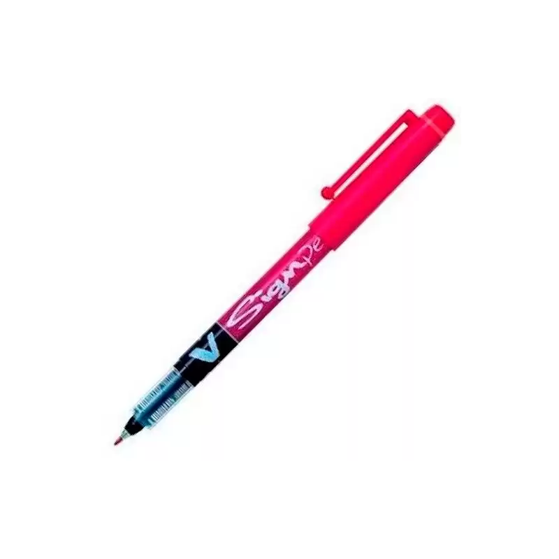 (SW-VSP-R) PILOT ROLLER TINTA LÍQUIDA VSIGN PEN PUNTA DE FIBRA 2.0MM ROJO