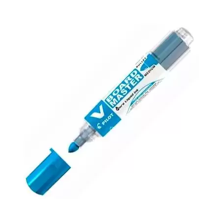 (WBMA-VBM-M-L-BG) PILOT ROTULADOR PIZARRA BLANCA V BOARD MASTER RECARGABLE AZUL
