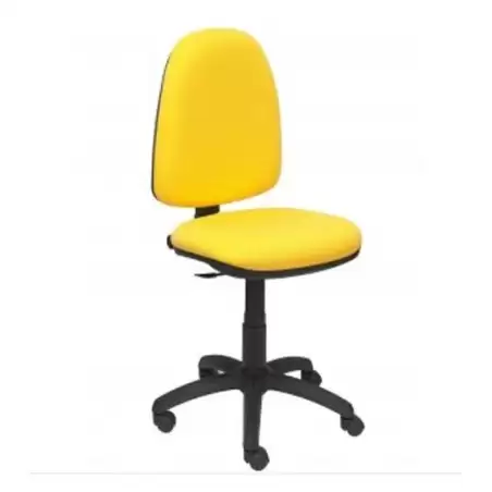 (04CPBALI100) PIQUERAS Y CRESPO SILLA AYNA GIRATORIA C.PERMANENTE SIN BRAZOS TEJIDO BALI AMARILLO