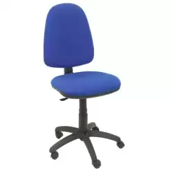 (04CPBALI229) PIQUERAS Y CRESPO SILLA AYNA GIRATORIA CONTACTO PERMANENTE TEJIDO BALI AZUL
