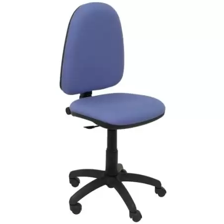 (04CPBALI261) PIQUERAS Y CRESPO SILLA AYNA GIRATORIA CONTACTO PERMANENTE TEJIDO BALI AZUL CLARO