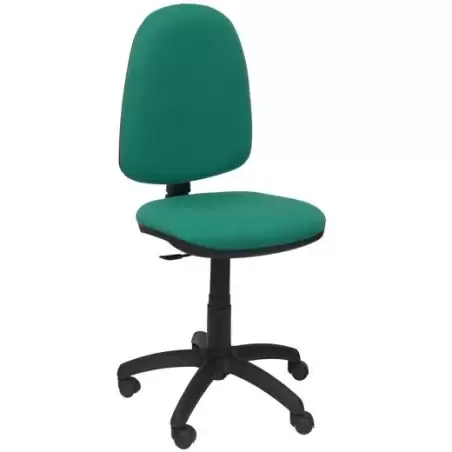 (04CPBALI456) PIQUERAS Y CRESPO SILLA AYNA GIRATORIA CONTACTO PERMANENTE TEJIDO BALI VERDE