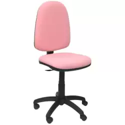 (04CPBALI710) PIQUERAS Y CRESPO SILLA AYNA GIRATORIA CONTACTO PERMANENTE TEJIDO BALI ROSA PÁLIDO