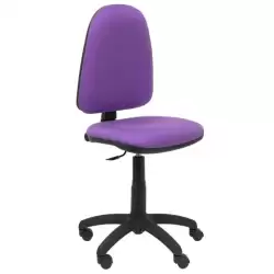 (04CPBALI82) PIQUERAS Y CRESPO SILLA AYNA GIRATORIA CONTACTO PERMANENTE TEJIDO BALI LILA