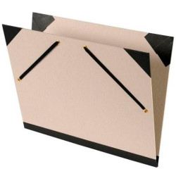 (C200003134) CANSON CARPETA DE DIBUJO A2 52X72CM PERSONALIZABLE CIERRE C/GOMAS GRIS