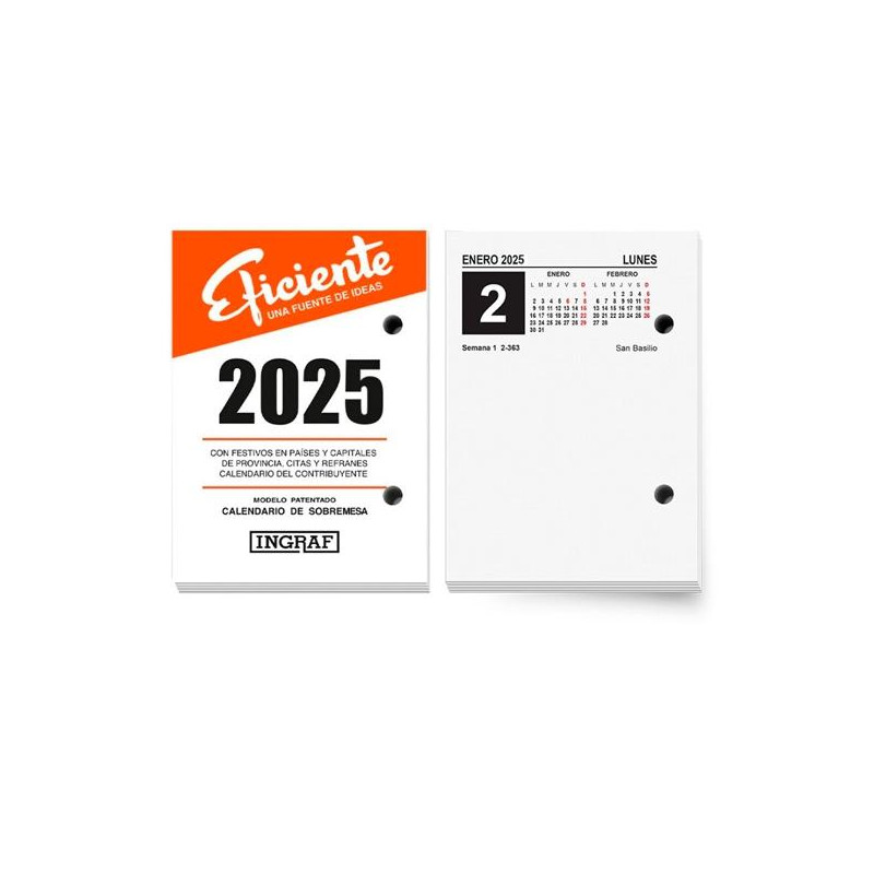 (355411) INGRAF BLOC BUFETE EFICIENTE CASTELLANO 2025 ***2025***