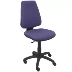 (14CPBALI261) PIQUERAS Y CRESPO SILLA ELCHE GIRATORIA CONTACTO PERMANENTE TEJIDO BALI AZUL CLARO