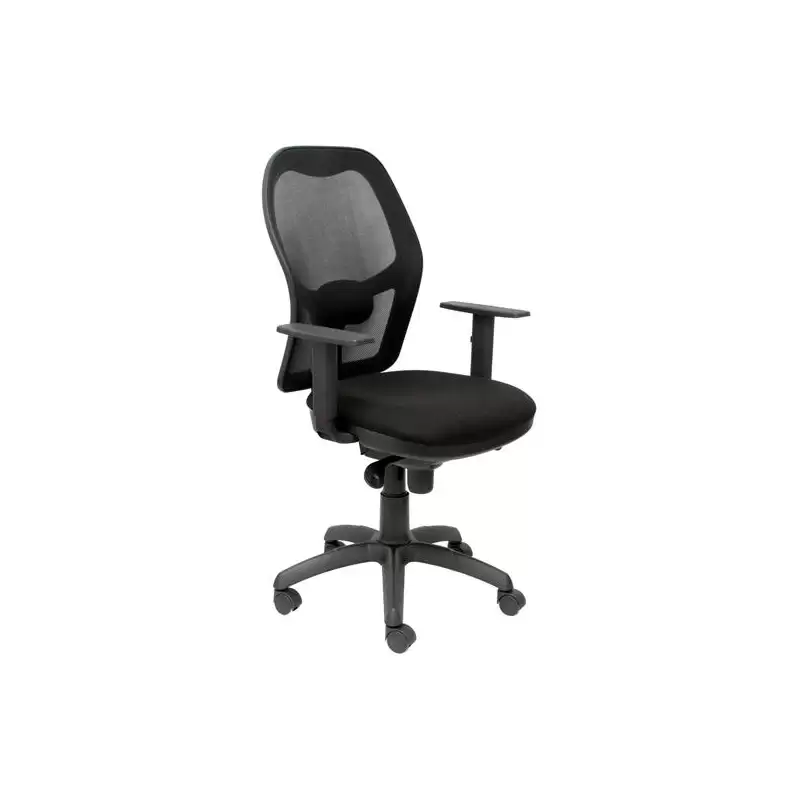 (15SNBALI840) PIQUERAS Y CRESPO SILLA JORQUERA MALLA NEGRA ASIENTO BALI NEGRO