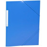 (2033K11) CARCHIVO CARPETA 3 SOLAPAS FOLIO C/GOMAS PP OPACO AZUL OSCURO