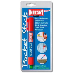 (10000) INSTANT PEGAMENTO EN BARRA 5GR POCKET STICK CLASSIC  BLISTER
