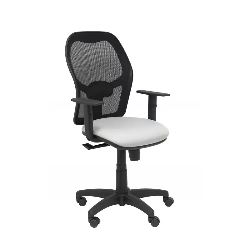 (345SM840B40B10CRN) PIQUERAS Y CRESPO SILLA ALOCÉN SINCRO B/REGULABLE RESPALDO DE MALLA NEGRO ASIENTO GRIS
