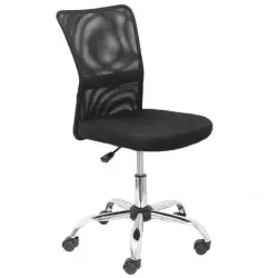 (358GM8403D840CRRN) PIQUERAS Y CRESPO SILLA PARDAL RESPALDO MALLA ASIENTO NEGRO