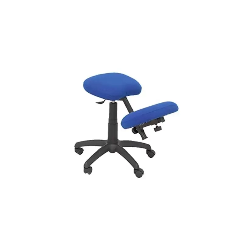 (37GBALI229) PIQUERAS Y CRESPO TABURETE LIETOR REGULABLE GIRATORIO BALI AZUL