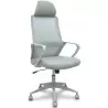 (534BGY00053PGRN) PIQUERAS Y CRESPO SILLA PRO534 GRIS RESPALDO MALLA GRIS ASIENTO TELA GRIS BASE PIRAMIDAL GRIS RUEDAS NAILON