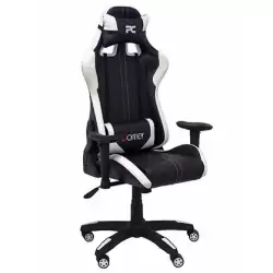(7216DBSPNE) PIQUERAS Y CRESPO SILLA GAMING PARAISO BASCULANTE GIRATORIA REGULABLE EN ALTURA NEGRO Y BLANCO