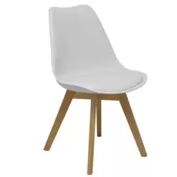 (PACK4351PTBLSP10) PIQUERAS Y CRESPO PACK DE 4 SILLAS DON RODRIGO 2.0 BLANCO