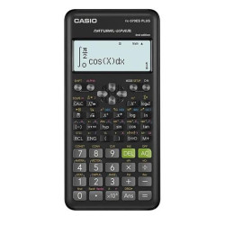 (FX-570ES PLUS-2) CASIO CALCULADORA CIENTIFICA FX-570ES PLUS 2ND EDITION 10+2 DÍGITOS 417 FUNCIONES 9 MEMORIAS NEGRO