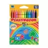 (8757702) PLASTIDECOR CERAS KIDS COLORES SURTIDOS ESTUCHE 12 UD