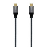 (A107-0634) AISENS CABLE USB 3.1 GEN2X2 20GBPS 5A TIPO USB-C-USB-C/M GRIS 2M