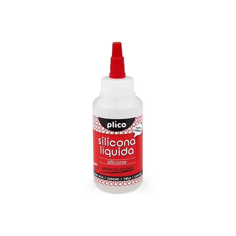 (13354) PLICO SILICONA LÍQUIDA MULTIUSOS BOTELLA 100ML TRANSPARENTE