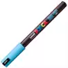 (317974000) POSCA MARCADOR  PC-1MR NO PERMANENTE PUNTA EXTRAFINA 0.7MM AZUL GLACIAR