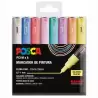 (182634848) POSCA ESTUCHE BASIC PC-1M/8C NO PERMANENTE PUNTA FINA 0.9MM-1.3MM C/SURTIDOS PASTEL -8U-